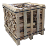 1 BOX BÛCHES BOIS 30 cm (1,55 stères)